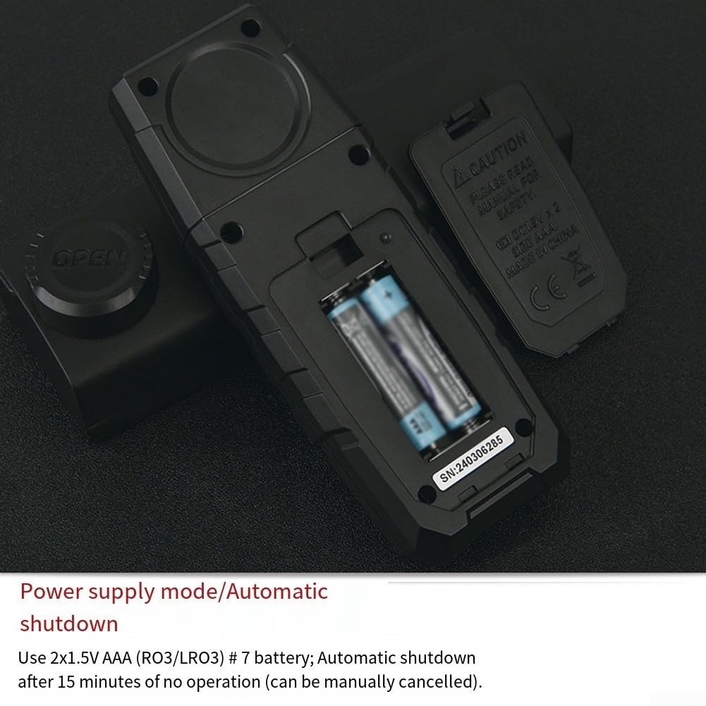 Besttoolifes Lux Meter digitale per uso industriale con alta precisione 0.1-200.000 Lux e misura FC, LCD retroilluminato a 4 cifre, sensore di luce portatile per