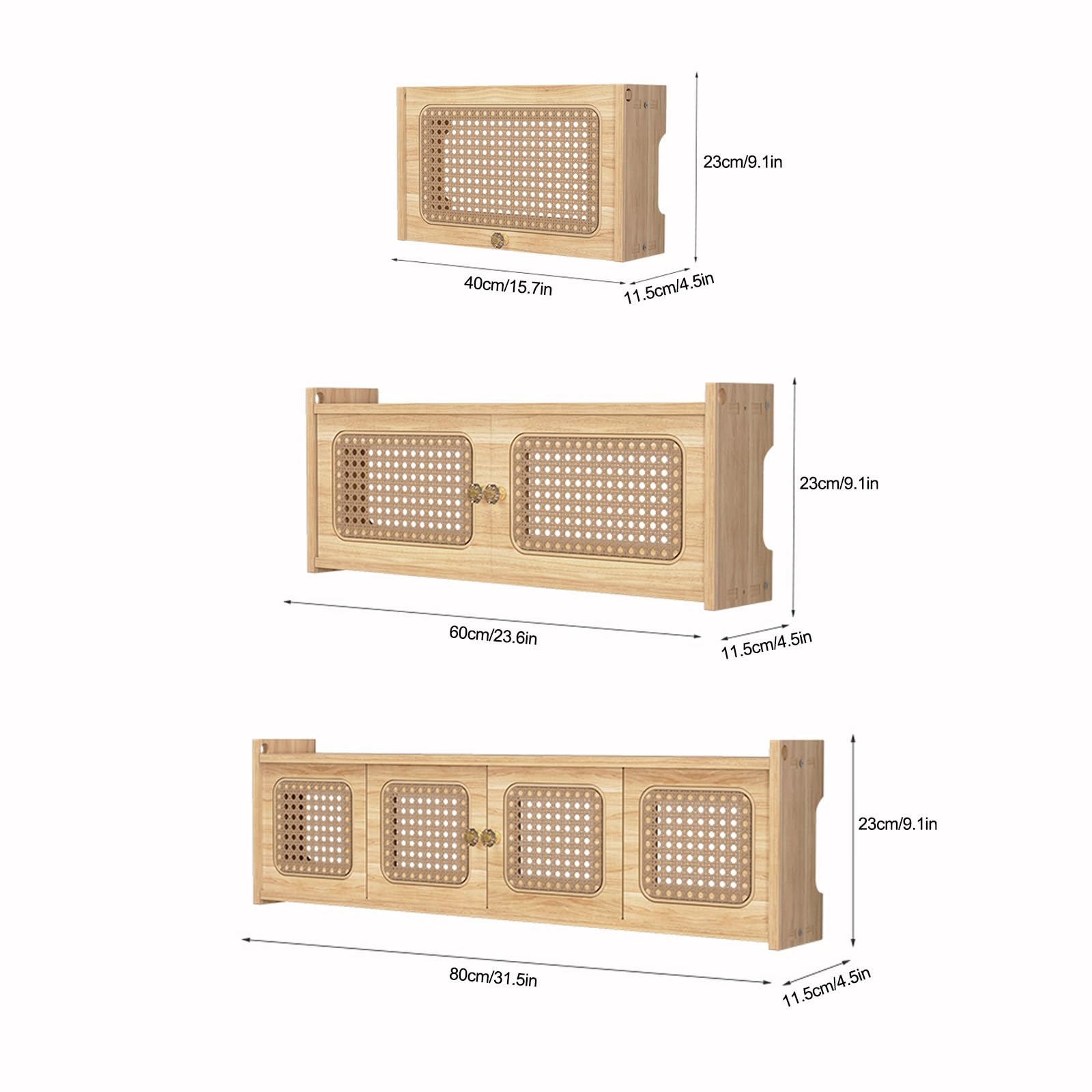 Boîtier mural pour routeur WiFi, armoire de rangement multimédia, multiprise et cache de gestion des câbles pour la maison et le bureau