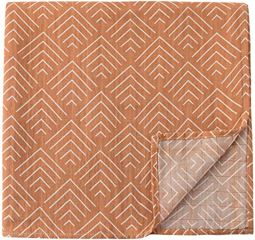 Image of Little Jump Swaddle Blanket, Silky Soft and Breathable Muslin Blankets for Girls & Boys, Baby Receiving Swaddles, Boho Baby Essentials for Neutral (Geometric)