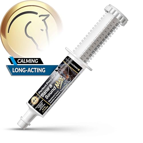 Miniatura 2 de Perfect Prep EQ Sane and Sound MAX - Pasta calmante para caballos, acción larga, máxima fuerza calmante para la solidez y la ansiedad, mostrada