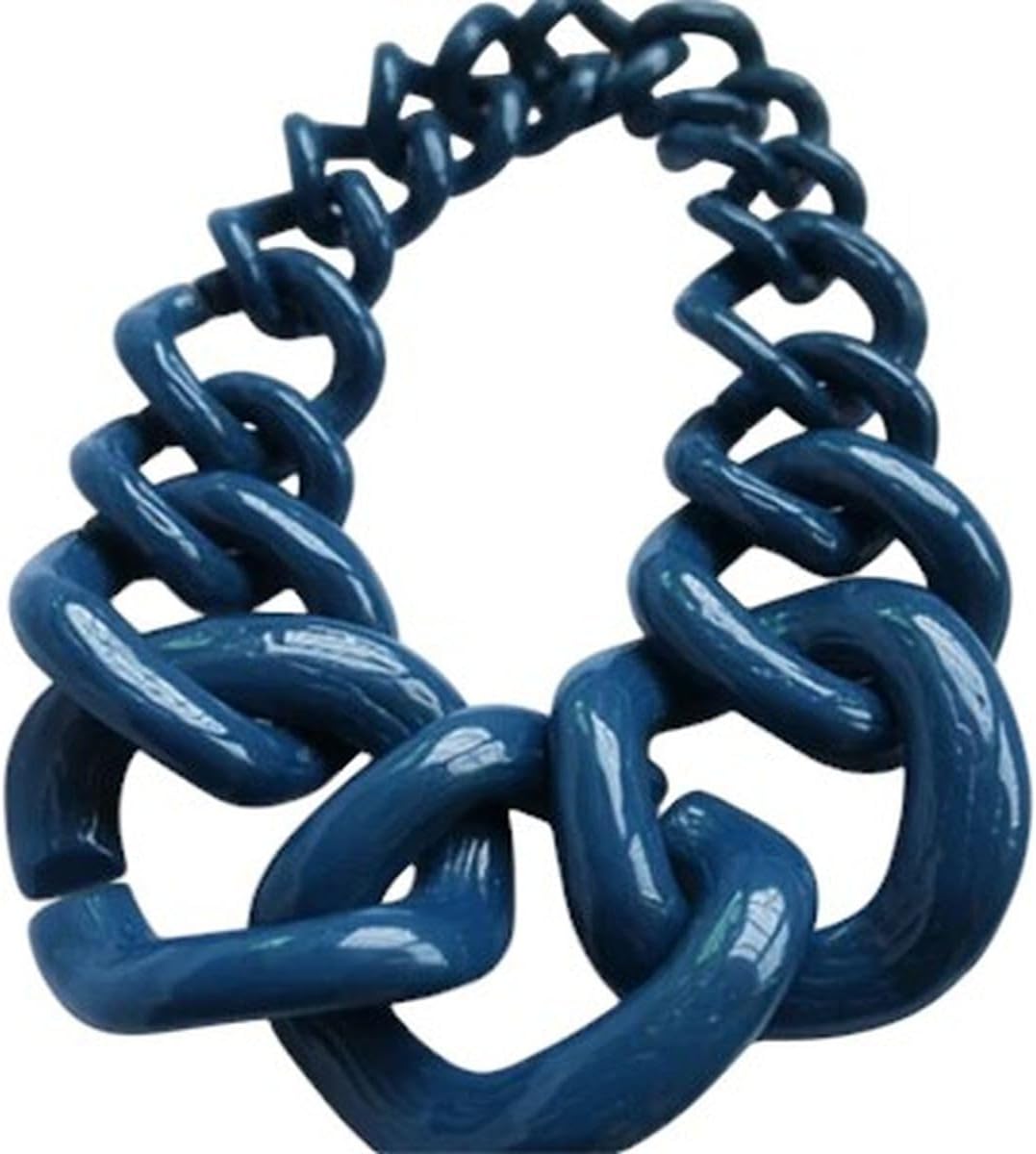 New 2025 Unisex Statement Big Chunky Chain Choker Collar Necklace For Women Large Acrylic Necklaces&Pendants Female Fashion Jewelry Findings Trendy Accessories Creative Gift For Women And Men