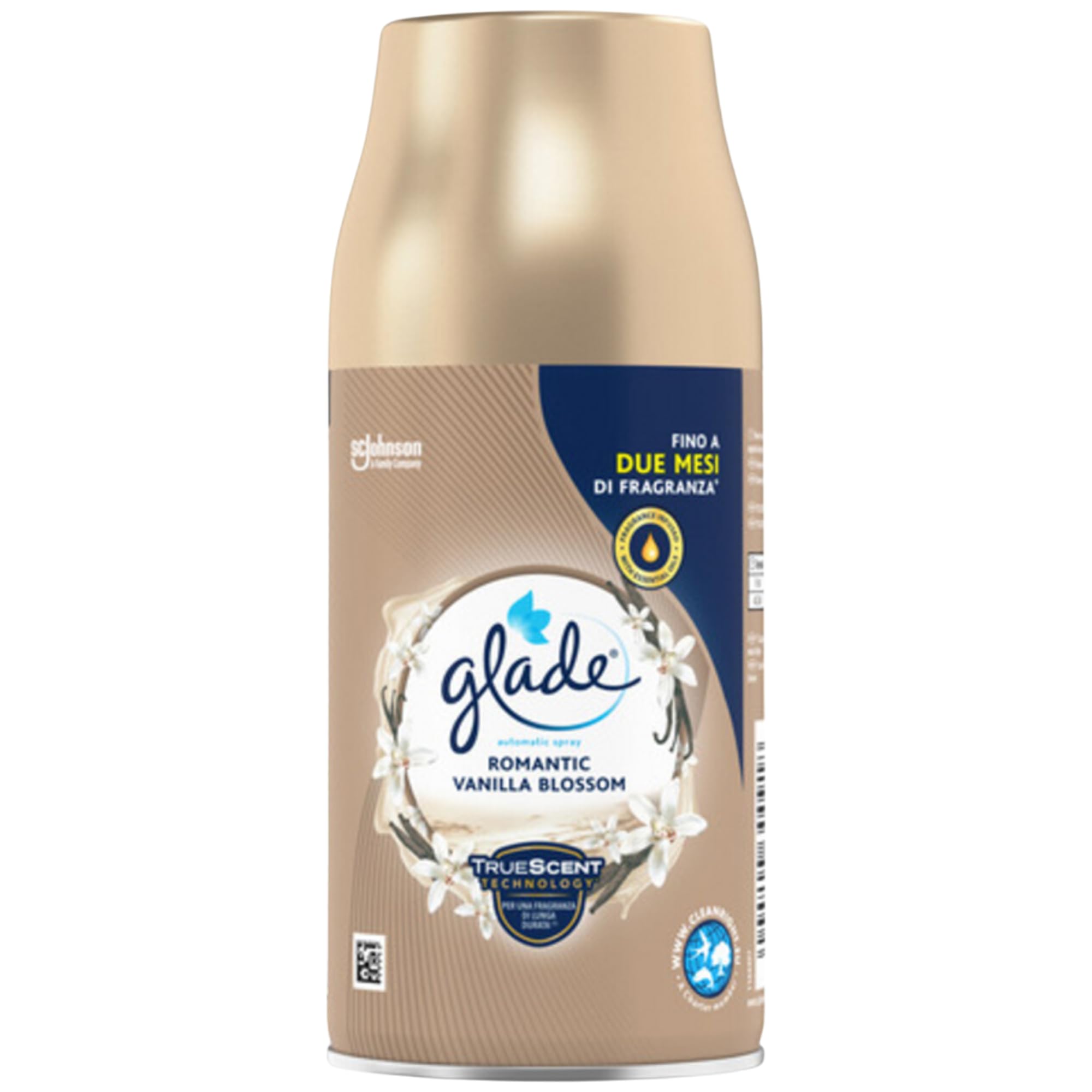 Glade Automatic Spray Set mit 4 Nachfüllpackungen - Lavendel & Jasmin - Entspannendes Zen - Vanille Blüte - Sandelholz von Bali und Jasmin