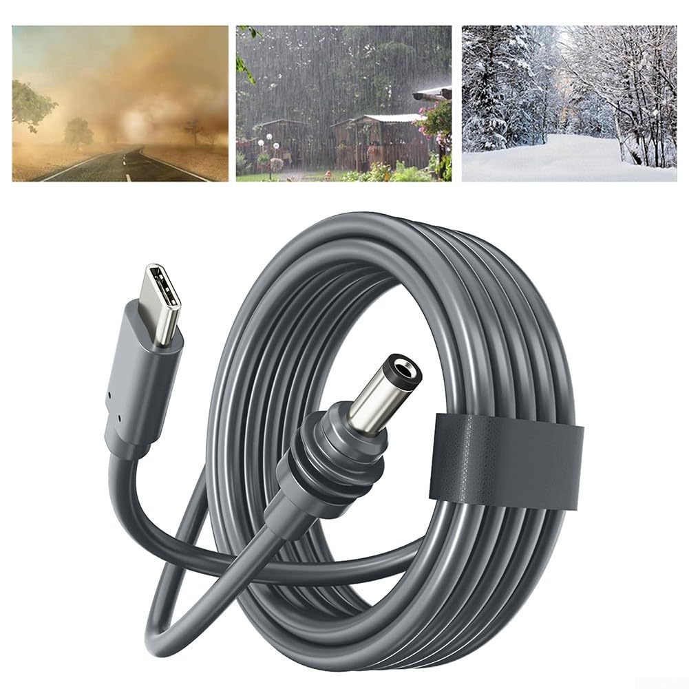 Starlink Mini Cavo Alimentazione USB-C A DC – IP68 100W, 5 Metri, Impermeabile Per Starlink Mini - 2