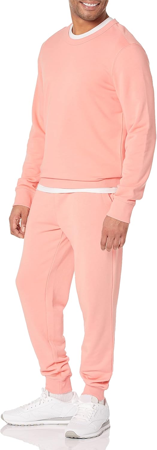 Amazon Essentials men's Crewneck Sweatshirt, Lightweight Long-Sleeve French Terry (Available in Big & Tall) - Image 4