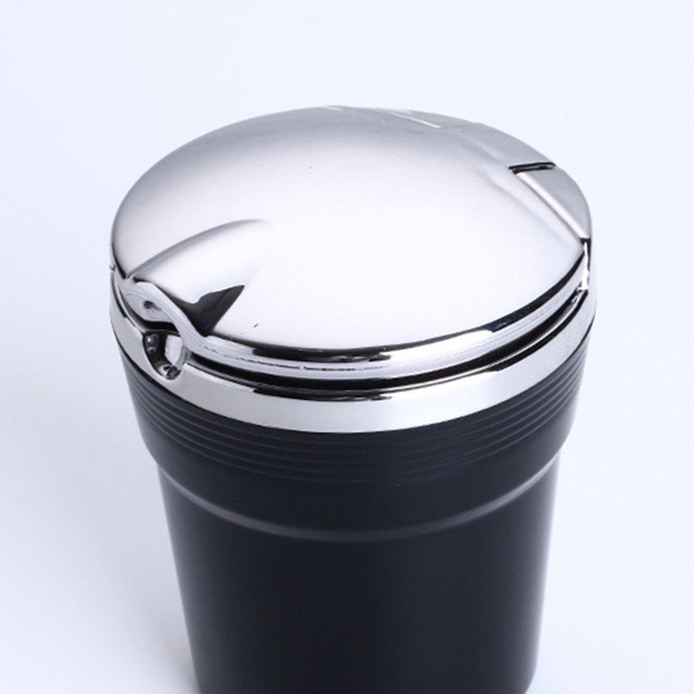 CENDRIER,Bleu--Cendrier De Voiture Standard Avec Lumière LED, Pour Opel Astra Hjg Corsa Dc