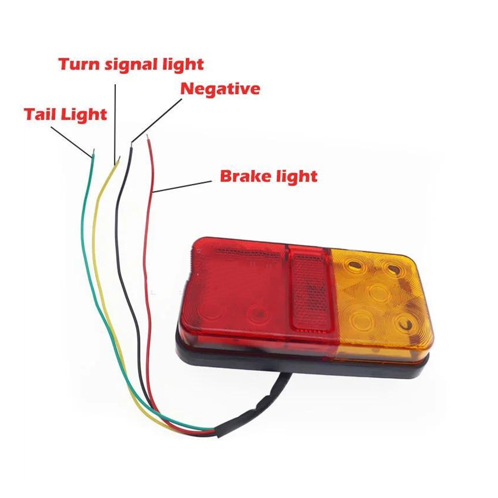 Waterdichte 8 Led Trailer Light Achterlicht 12V Dc Auto Vrachtwagen Boot Wagon kopen vanaf een prijs van 7.14