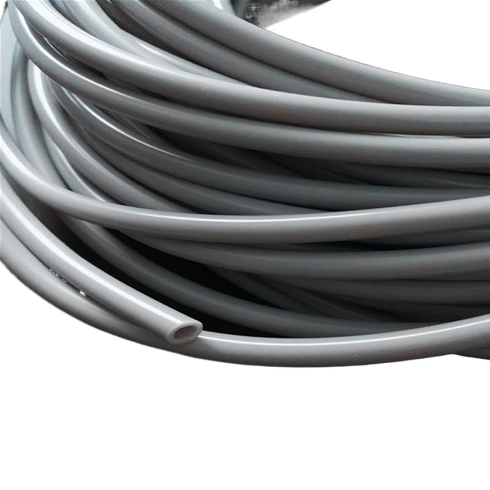 drain hose Beer Milk Rubber Hose Pipe Soft 1 meter Flexible 1 Meter Food Grade Gray Silicone Tube Gel dia. 3mm 4mm 5mm 16mm 19mm water pump(Color:4x6mm)