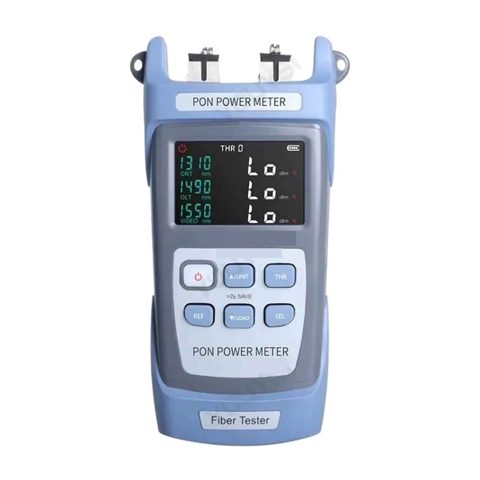 Compteur de puissance PON à Fiber optique Portable, longueur d'onde ONT/OLT 1310/1490/1550nm, testeur de câbles, outils réseau(PON308C APC)
