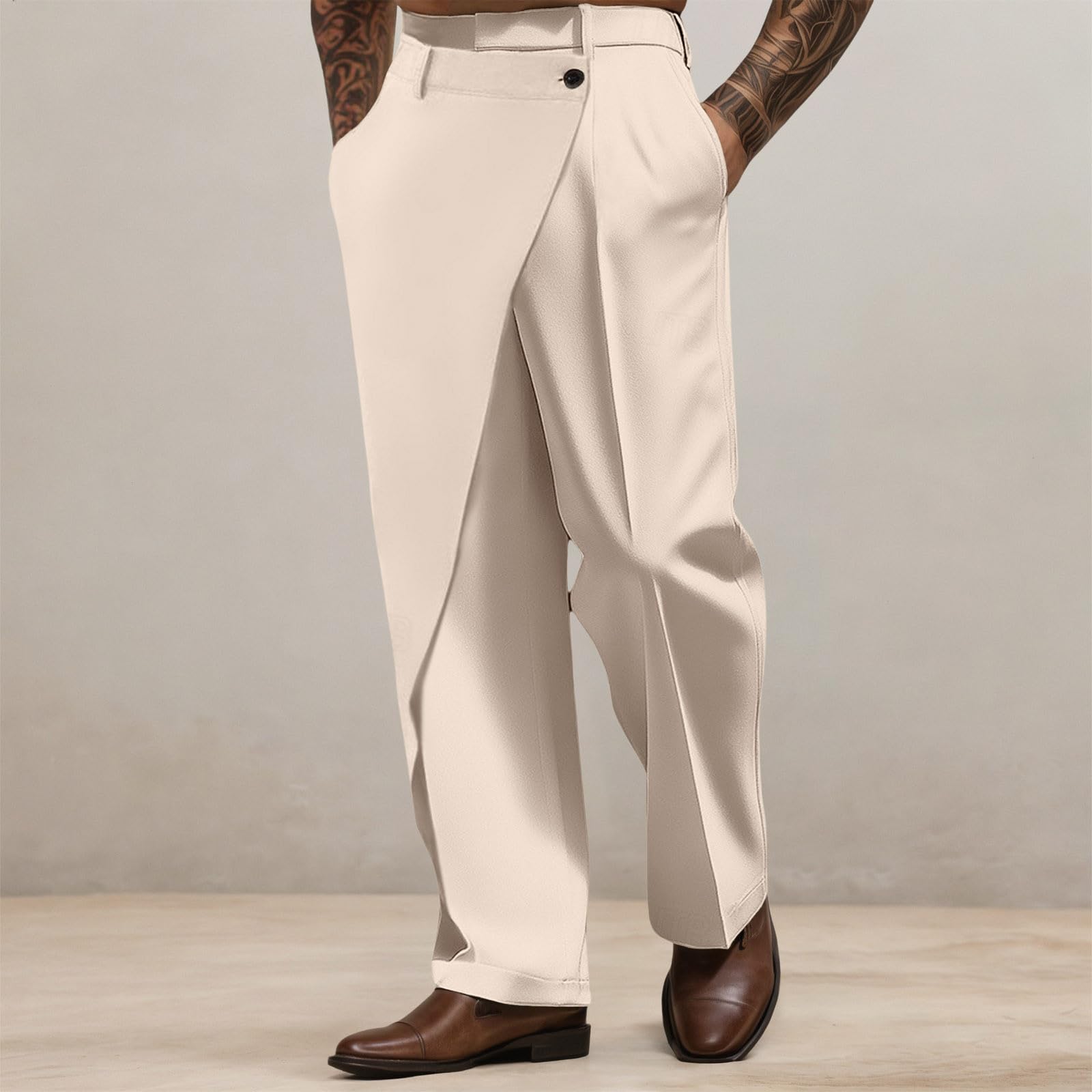 Pantalon de costume pour homme style années 50 pour homme. Parfait pour le boogie, la danse rockabilly, les tenues vintage. Idéal pour la danse de salon - Rock'n'Roll.