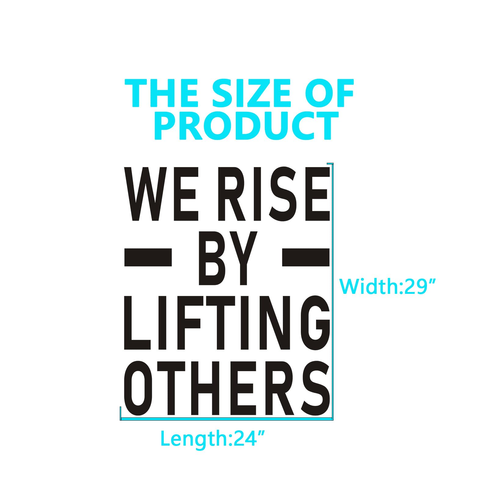 Inspirational Quotes Wall Decals for Classroom: Motivational Office Bedroom Gym School Vinyl Art Wall Stickers - Image 4