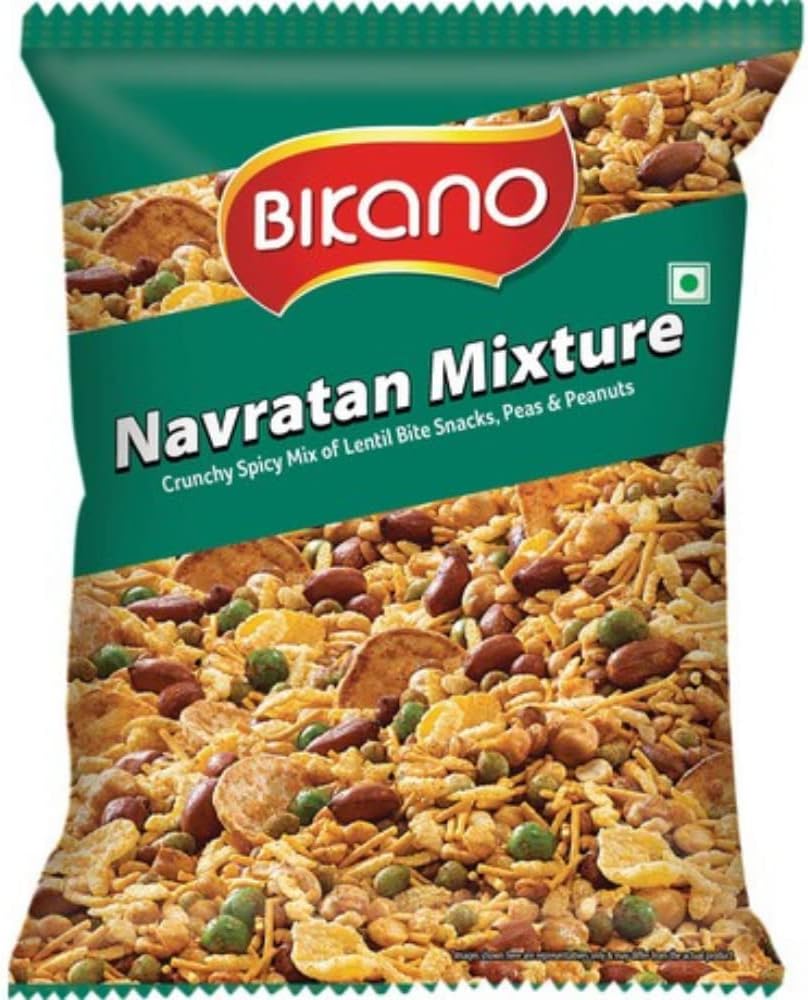 Navratan Mixture | Crunchy & Spicy Indian Snack | Tea-Time & Anytime Snack | Premium Quality Ingredients | Fresh & Hygienic Pack | 200g