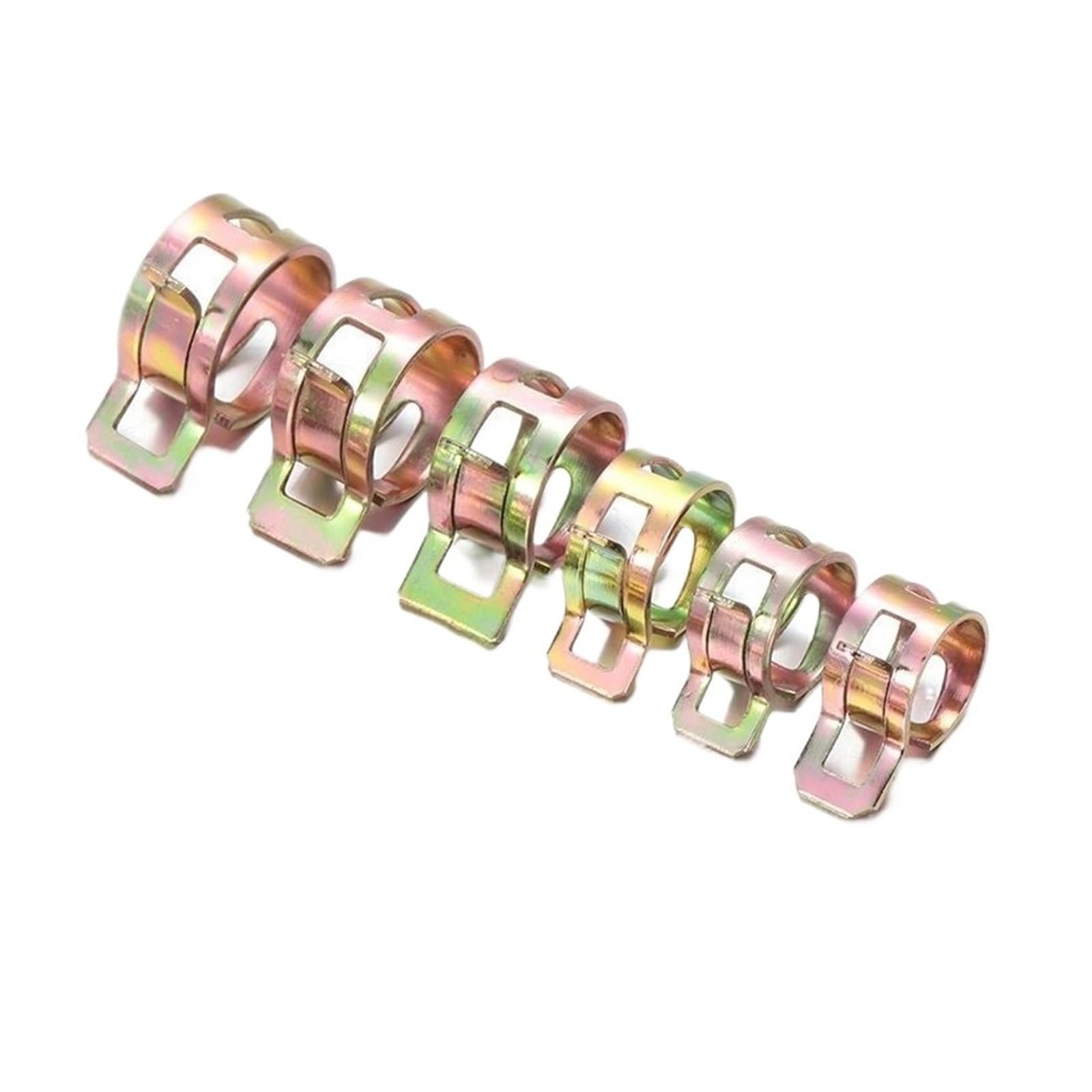 Nodrest 14Mm 10Pcs 5-16Mm Spring Clips Fuel Oil Water Hose Clip Pipe Tube Clamp Fastener