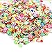 TCOTBE 2000 Pcs Fruit Polymer Slices,Fruit Slime Supplies Charms Acessories Add ins Clay DIY Nail Art,Charms Making Kit Decoration Arts Crafts