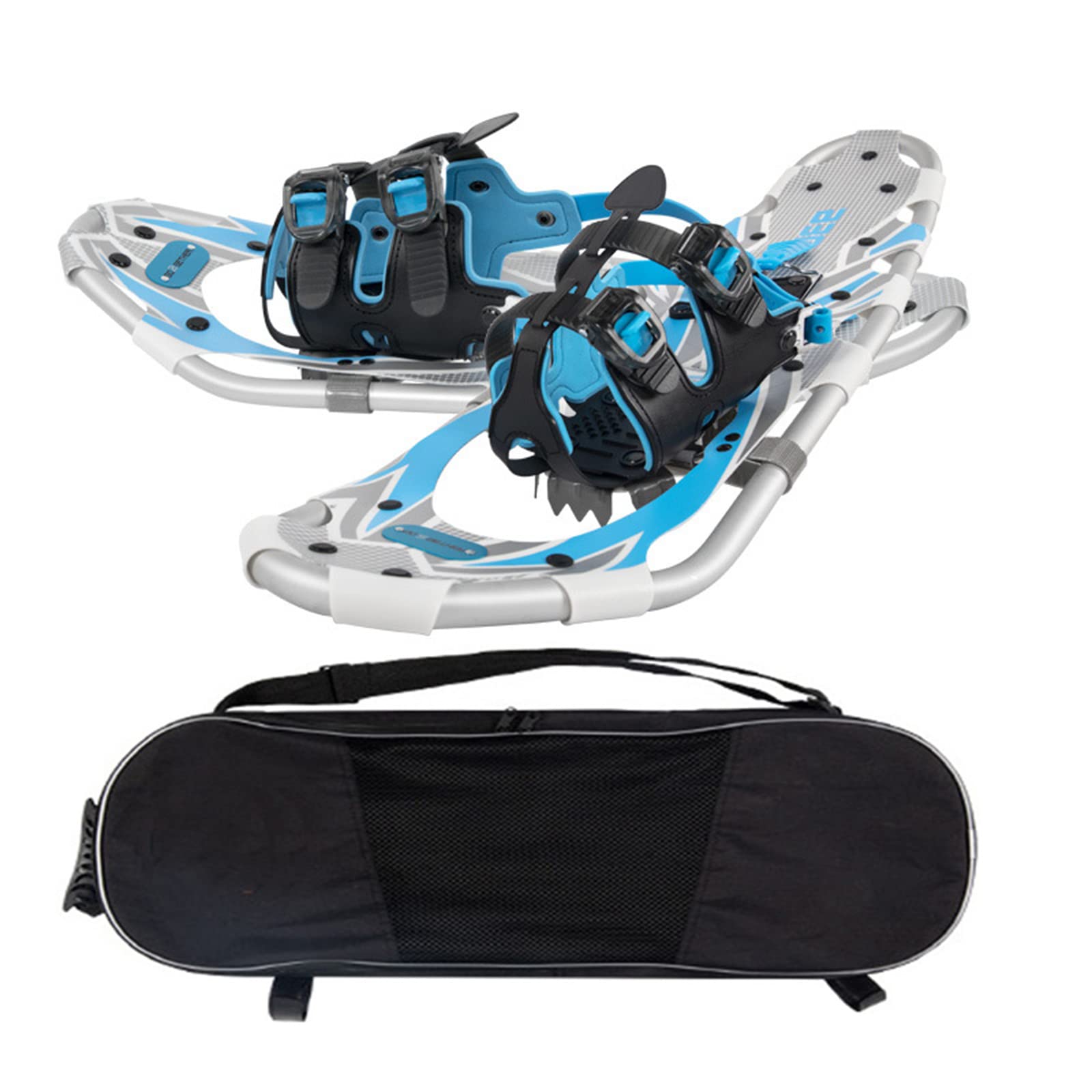 Raquettes À Neige Tout Terrain en Aluminium,Raquettes À Neige pour Hommes Et Femmes,avec Reliure Entièrement Réglable Et Sac De Transport,30 inch