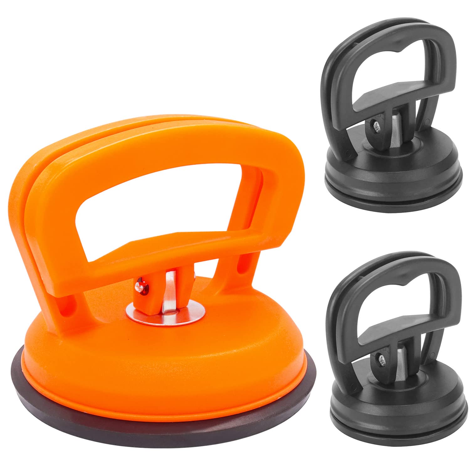 Dent Puller Suction Cup Kit | 3 Pack Car Dent Remover | Auto Body Dent Removal Tool | Powerful Suction Cup Lifter for Car Dents Repair & Glass Lifting (3 Sizes)