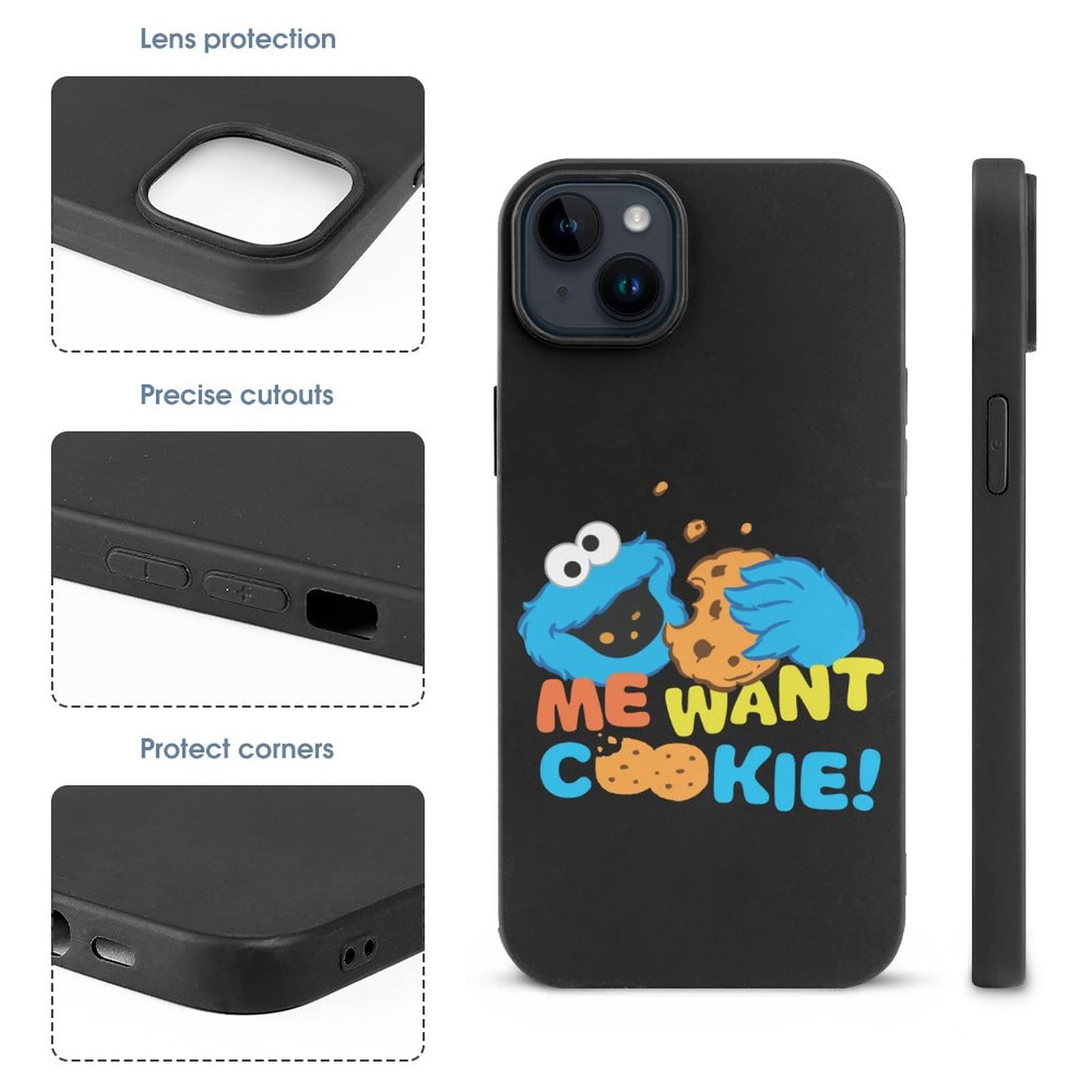 【SKINNYDIP】iphoneケース クッキーモンスターセサミストリート SKINNYDIP】iphoneケース クッキーモンスターセサミストリート