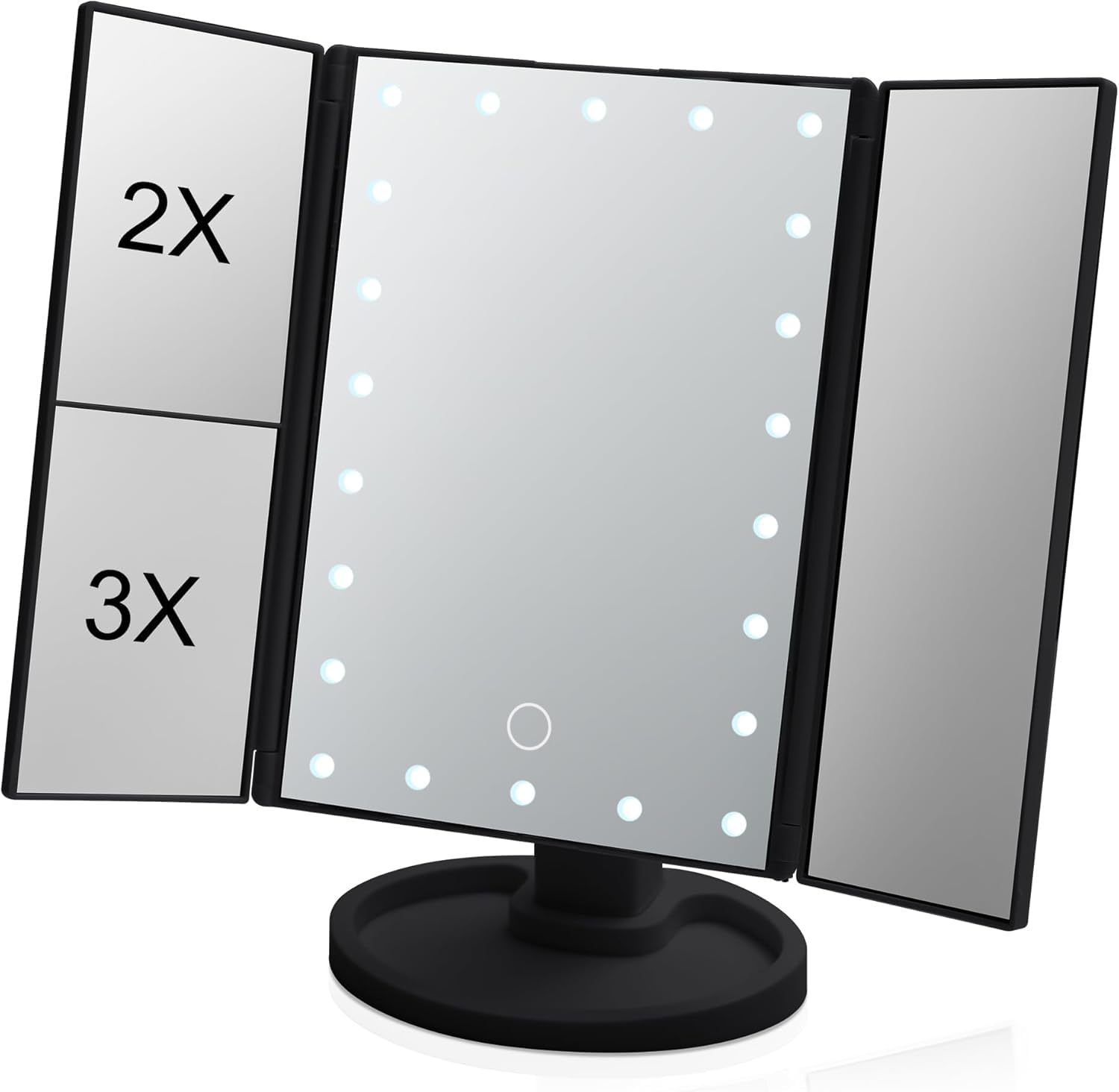 三面鏡　卓上　折りたたみ式 Amazon.co.jp: 三面鏡 鏡 卓上 折りたたみ式三面鏡 角度調整可能 2倍