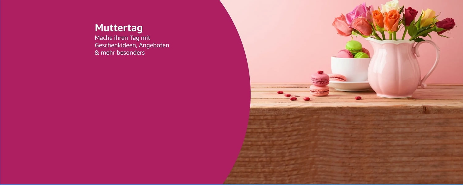 Muttertag
Mache ihren Tag mit Geschenkideen, Angeboten & mehr besonders