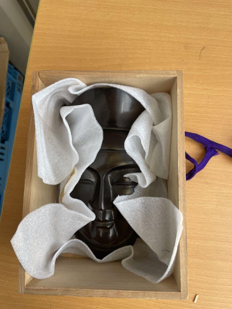 Amazon.co.jp: 弥勒菩薩仏面 壁掛け 集英社 レトロ 当時物 インテリア