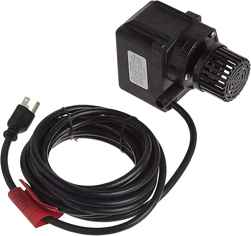 Miniatura 3 de Little Giant 566611 PE-2F-PW Drive Dright Fountain  Bomba de estanques pequeños, 47 vatios, 300 gph, negro