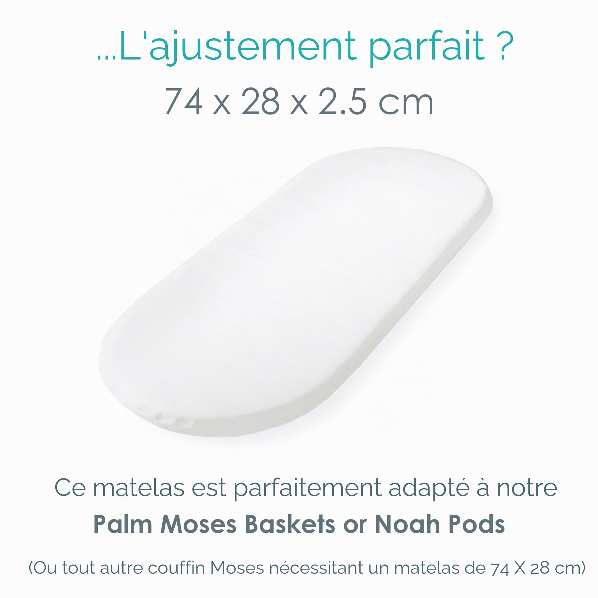 Clair de Lune Moses Mattress-p