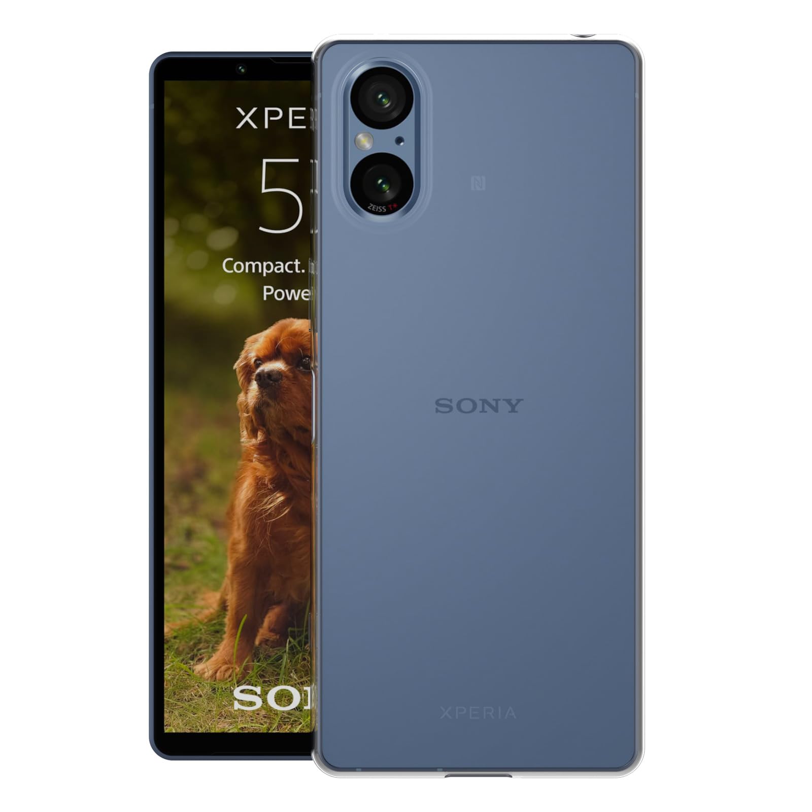 AICEK Handyhülle Für Sony Xperia 5 III – Transparent, TPU, Stoßfest, Mit Noppen-Design