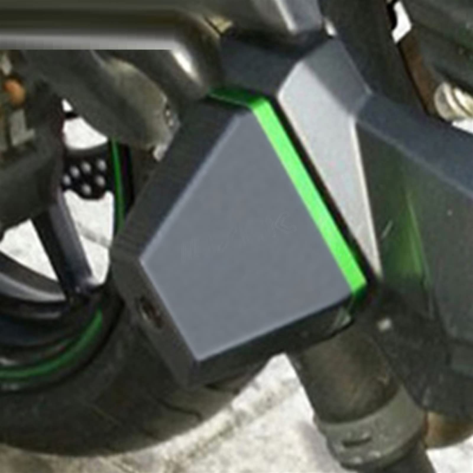 Protectores Anticaída Laterales Para Kawasaki Z800/Z800e (2013-2016) - Negro, De Carbono