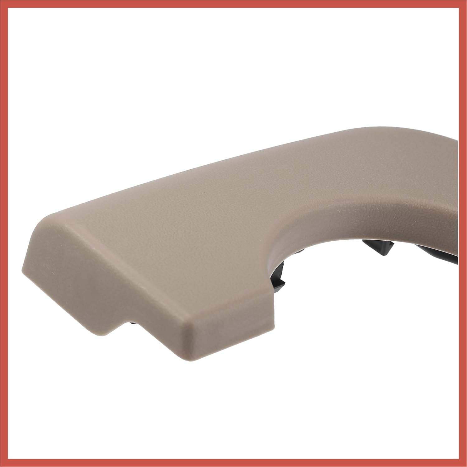 ACROPIX Car Center Console Cup Holder Pad Fit for Ford F150 1993-2003 Brown Bench Seat Center Console Cupholder Armrest Pad Car Parts