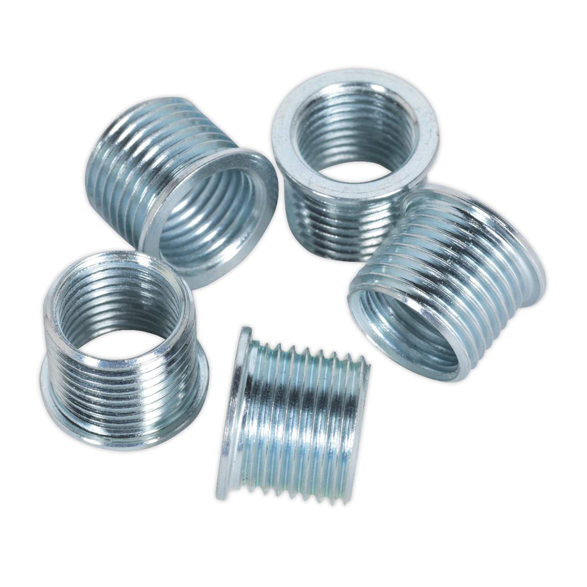 Sealey M12 x 1.25mm Thread Inserts for VS311 Pack of 5
