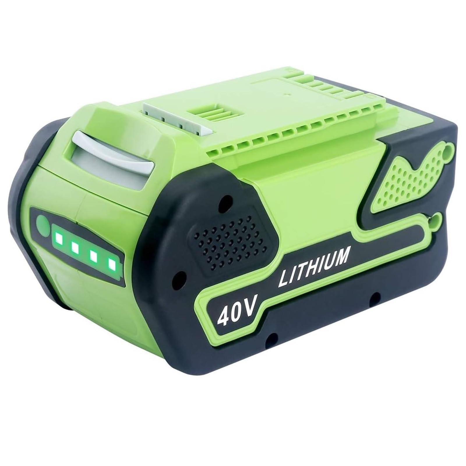40 V, 4,0Ah, Compatible con GreenWorks G-MAX 40 V Herramientas Eléctricas Inalámbricas De Litio 20202 20302 20322 21302 21332 21362 22272 22342 24252 25223 25312 25322 27062 2500502 MO40L410