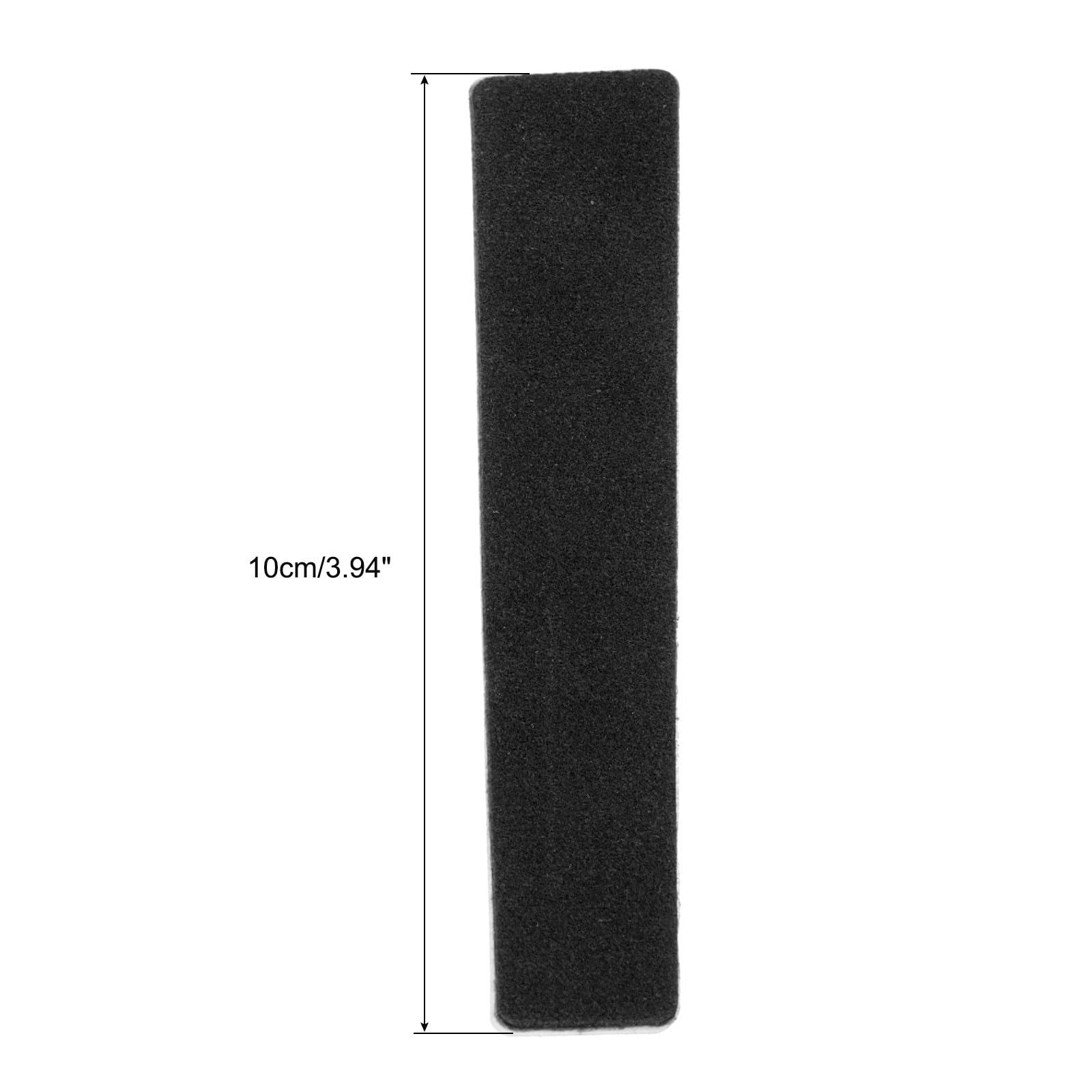 PATIKIL Amortiguador de Limbs para Arco Recurvo Absorbente de Golpes de Ranura de Cuerda de Arco con Piel Adhesiva para Arco Recurvo y Arco Largo Tradicional Negro