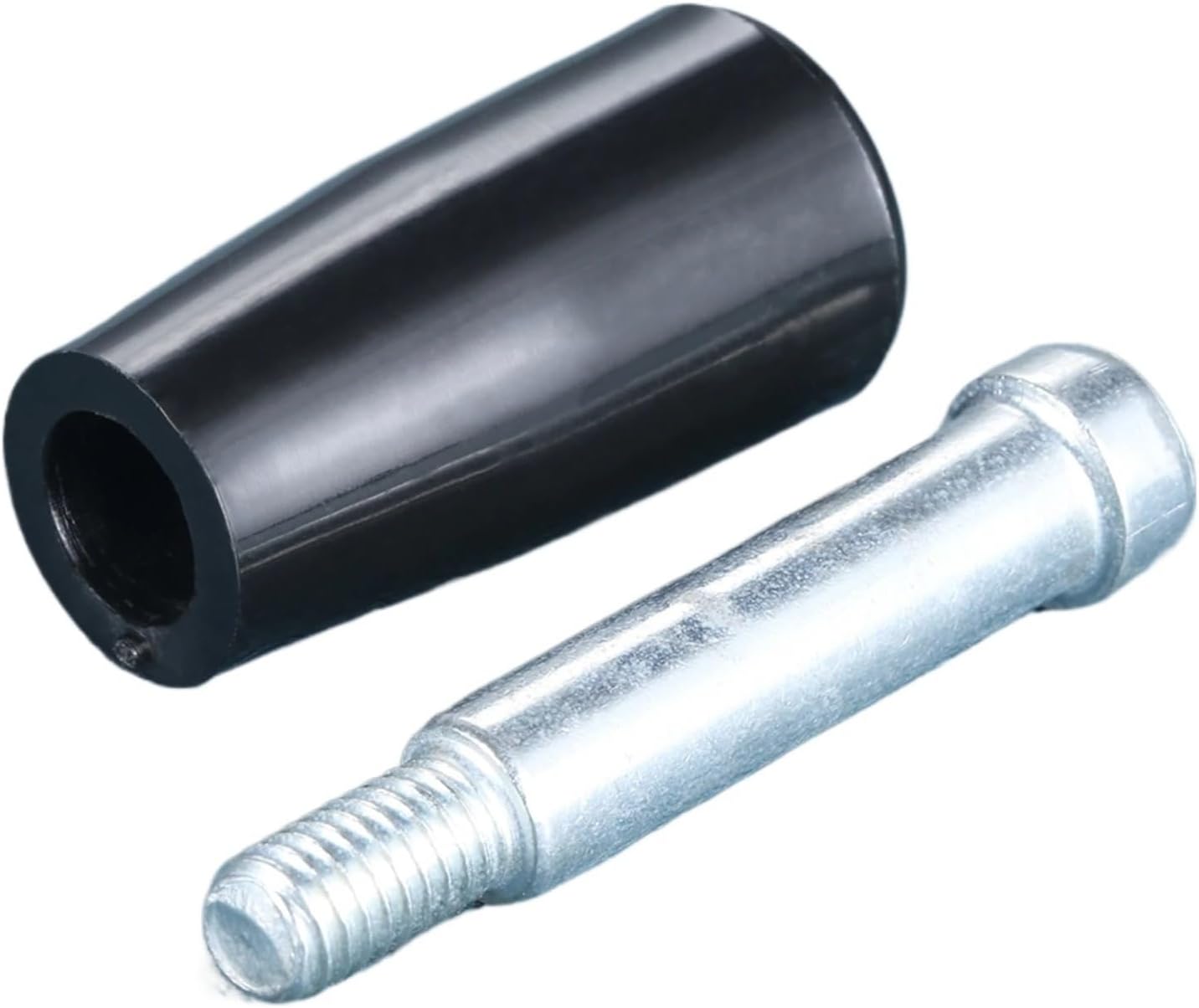 SBTRKT 1pc M6 * 32mm/40mm Revolving Handle Plastic Metal Knob Male Threaded Stem Handwheel Screw Fit Milling Machine Lathe Grinding (Color : M6X40)