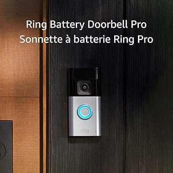 Advanced home monitoring with Ring Battery Doorbell Pro.