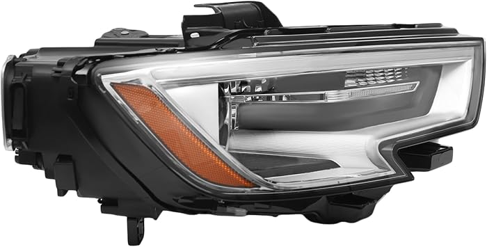 Front HID Headlight Right Side for Audi A3 2017-2020 Xenon HID Models Passenger Head Lights Lamp Direct Replacement Headlamps Assy Set Assembly