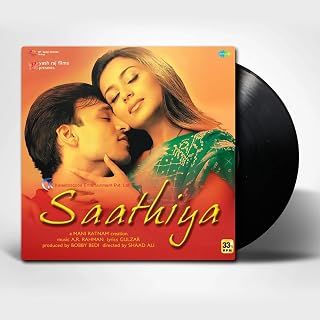 Saathiya – Classic Bollywood Soundtrack Vinyl LP Record | Hindi Movie Songs | 33 RPM Collector Edition Price In India