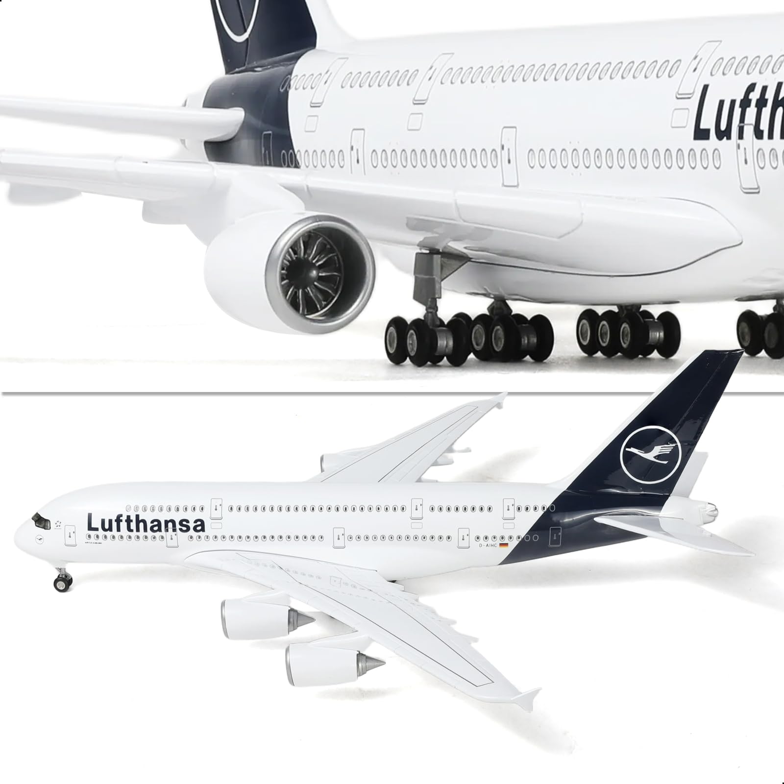 Amazon.com: QIYUMOKE 1/200 Germany A380 Model Plane Diecast