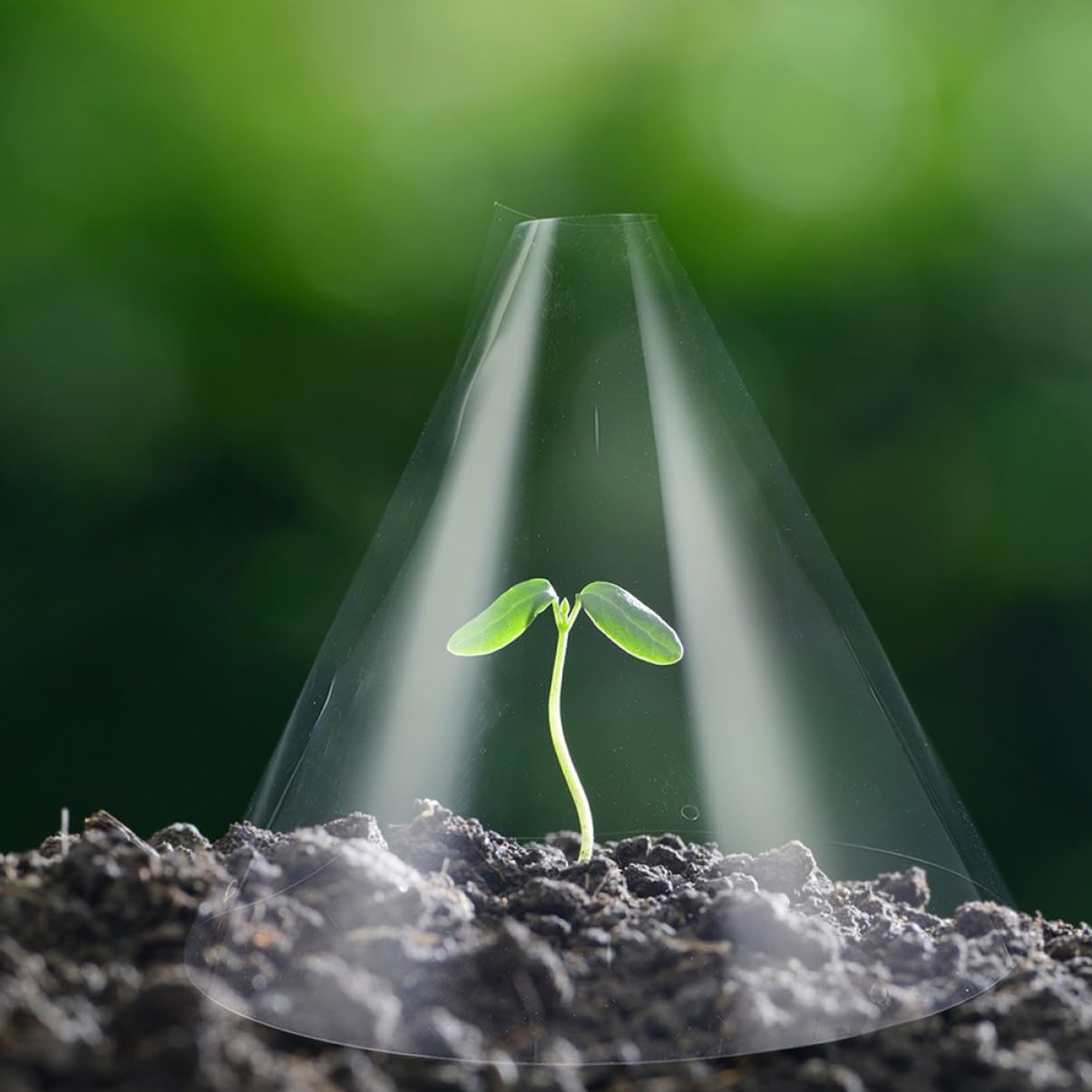 Copripiante Protettivi Riutilizzabili 30 Pezzi in Plastica per Piante | Antigelo per Semi e Giardino Domestico, Resistente al Meteo, Barriera Contro Danni Animali
