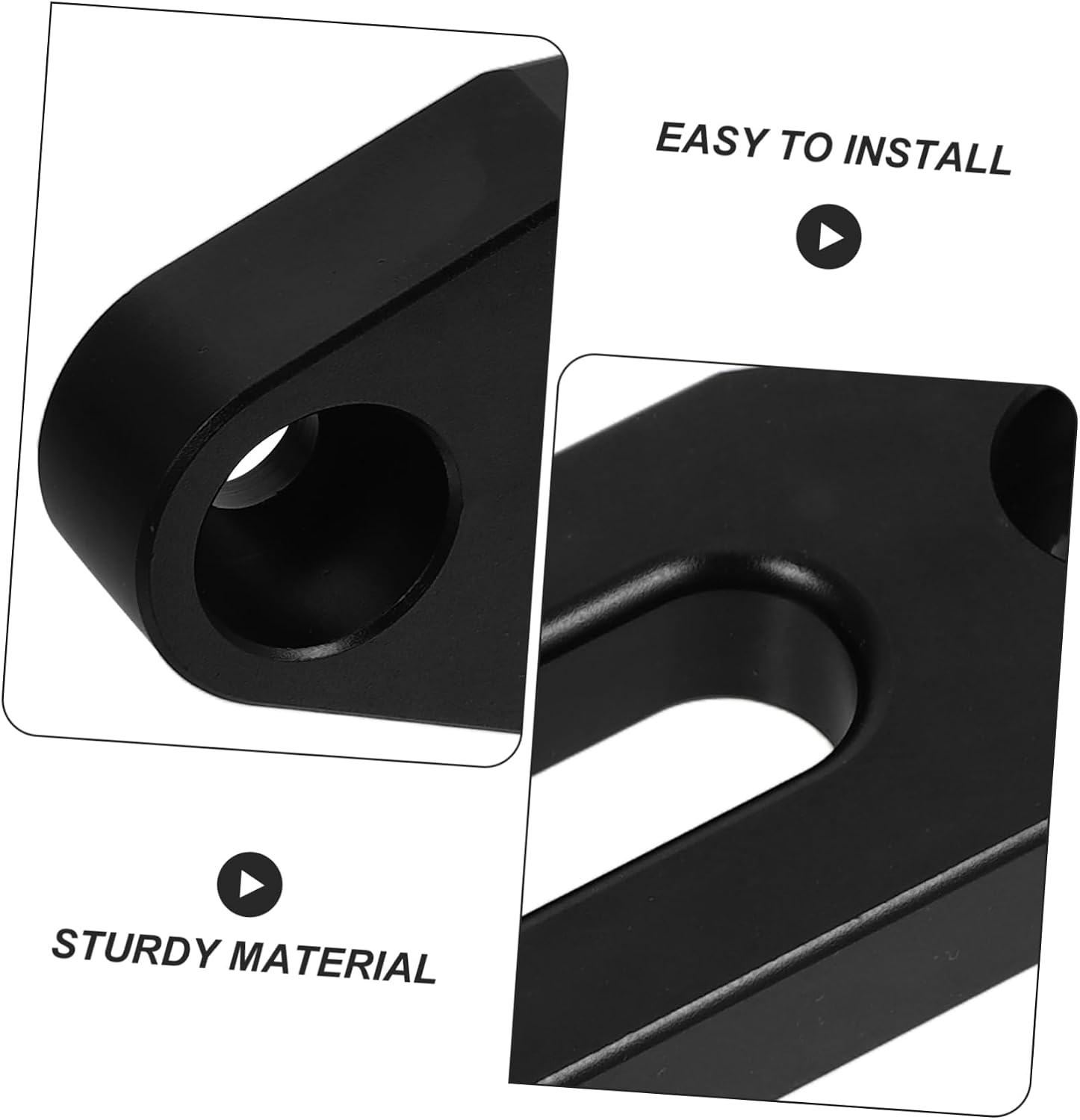 Hawse Fairlead Aluminum Alloy Winch Accessory for Synthetic and Cable Easy Installation Wear-Resistant Guide for Automotive and Use