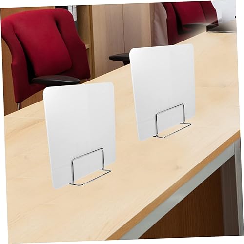 Miniatura 6 de NOLITOY Divisor de escritorio para estudiantes, placa de protección contra estornudos, tablero de barrera de aula para privacidad y partición