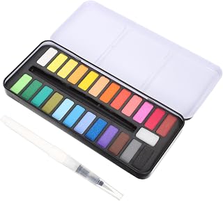 YOSADIER 1 Juego Conjunto De Pintura De Acuarela Kit De Acuarela Multifunción Bandera Colores De Agua Adulto Pintura De Color De Agua Accesorios De Acuarela Kits De Acuarela Planchar Negro