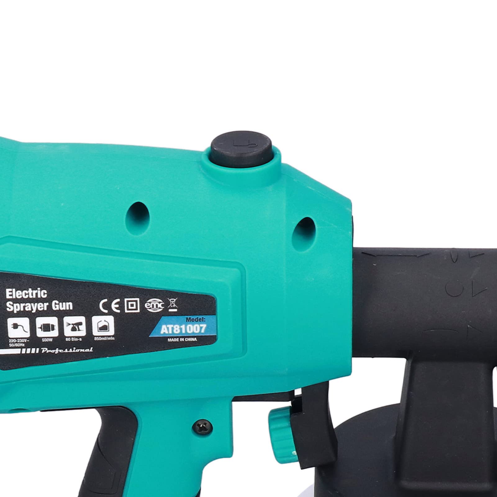 Fafeicy Pistola de Pintura Manual, de Alimentación por Succión de 850