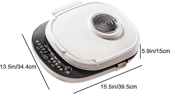 Sartén Eléctrica Familiar Antiadherente 2100W 220V miniatura 3