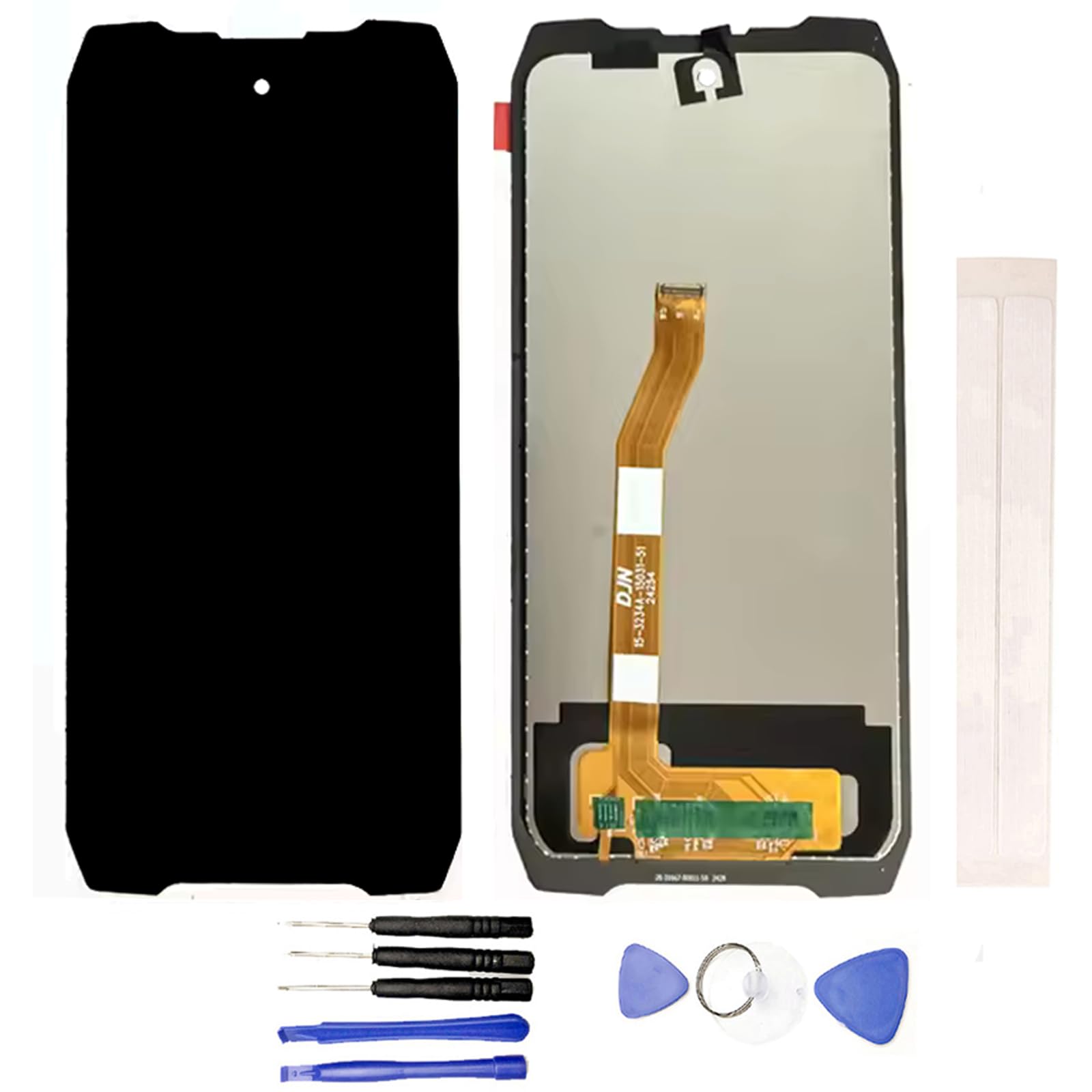 Schermo LCD per Blackview Tab 60 LCD Display Digitizer Vetro Touch Schermo Ricambio Assembly (con Bordo Nero