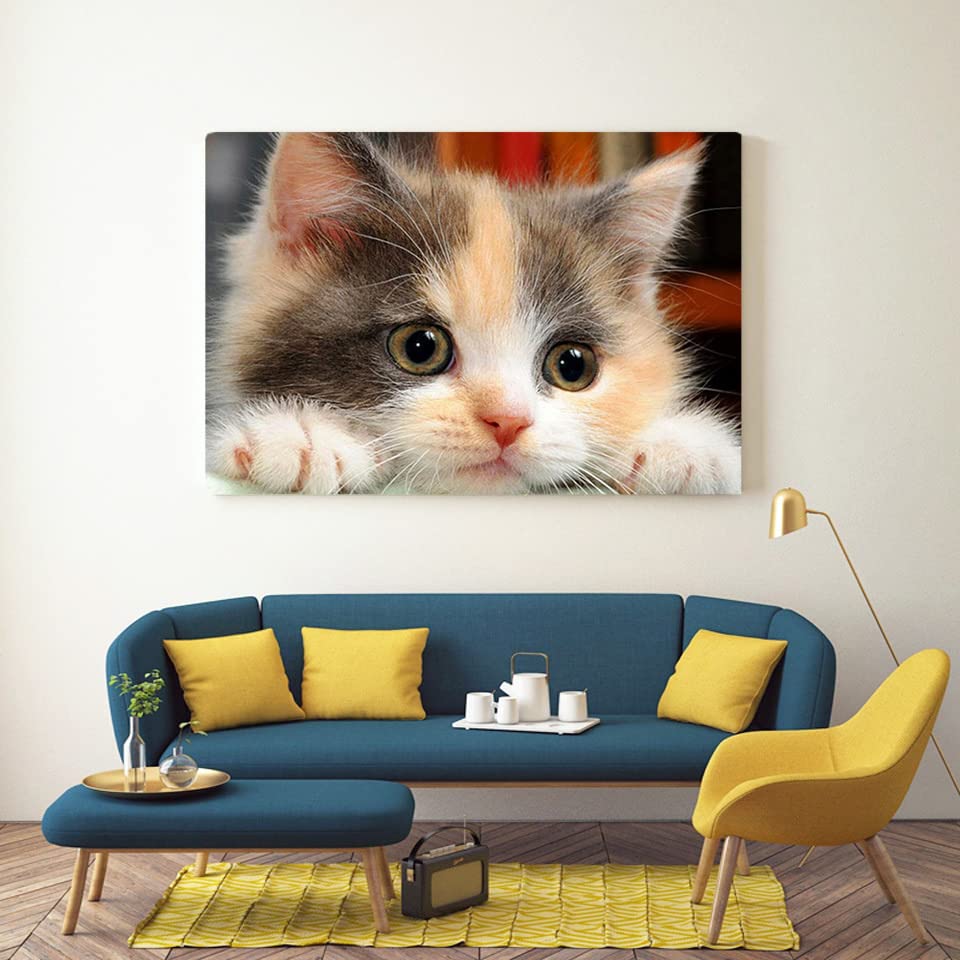 ダイヤモンドペインティングキット 猫と花の風景 90㎝×65cm DAC Amazon | ダイヤモンドアート 猫 花 5dダイヤモンド塗装キット