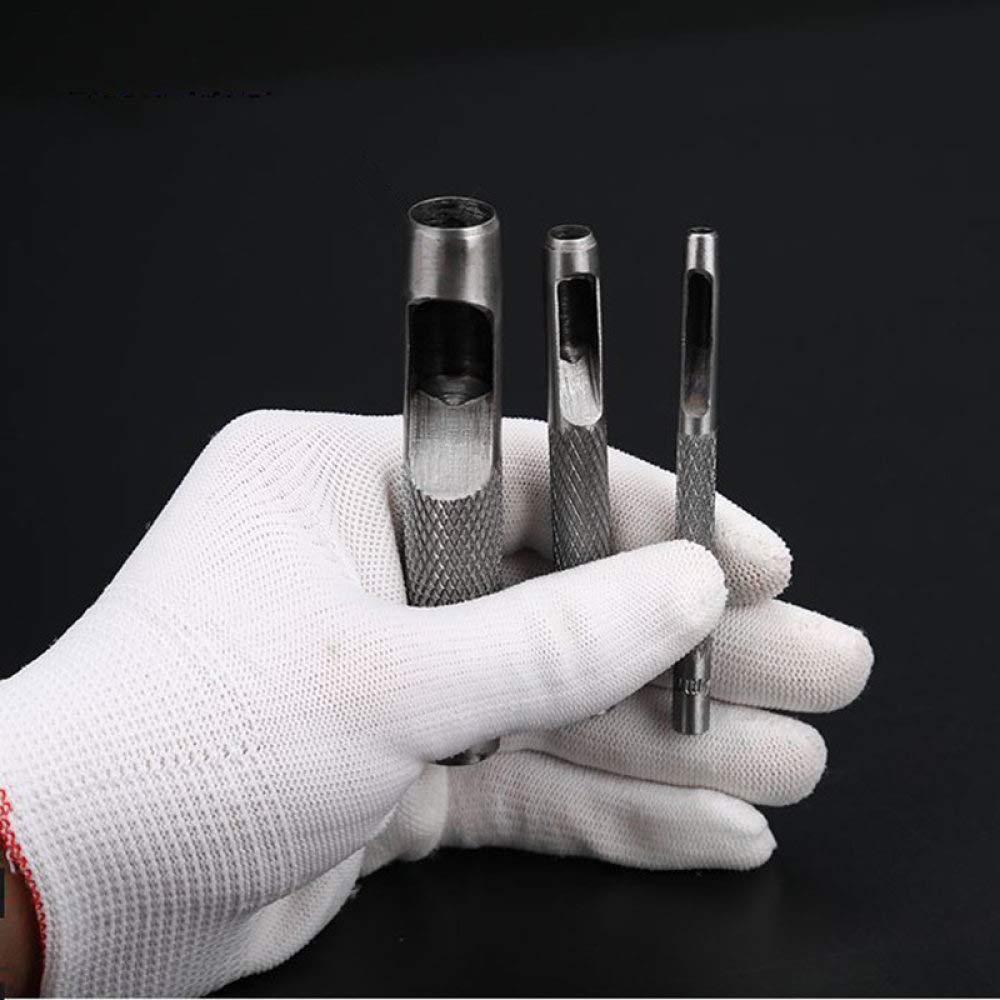 1Pc 1mm-40mm rozmiar skórzany dziurkacz ręczny, gruby stalowy pasek rzemieślniczy papier płótno ubrania okrągłe wykrawanie DIY dziurkacz, 25mm 1 sztuk