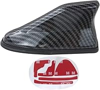 Vista 1 de Antena de coche de fibra de carbono Tiburón Radio FM/AM Antena cubierta Accesorios