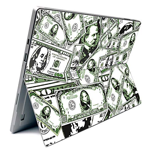 Image of MightySkins Carbon Fiber Skin for Microsoft Surface Pro 7 - Phat Cash | Textured Carbon Fiber Finish | Easy to Apply, Remove, and Change Styles | Made in The USA