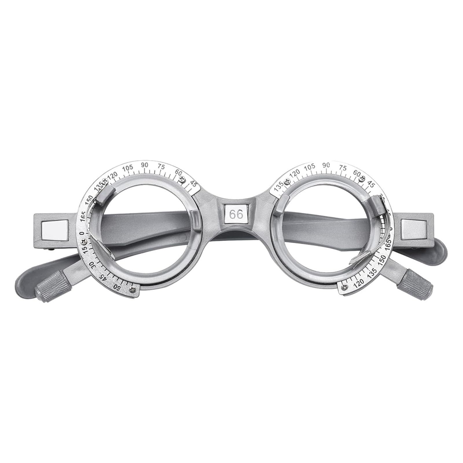 Genérico Kit De 104 Lentes De Prueba Ópticas, Caja De Kit De Optometría con Montura Metálica Precisa, Equipo De Optometría Profesional, Montura De Prueba For Ópticos