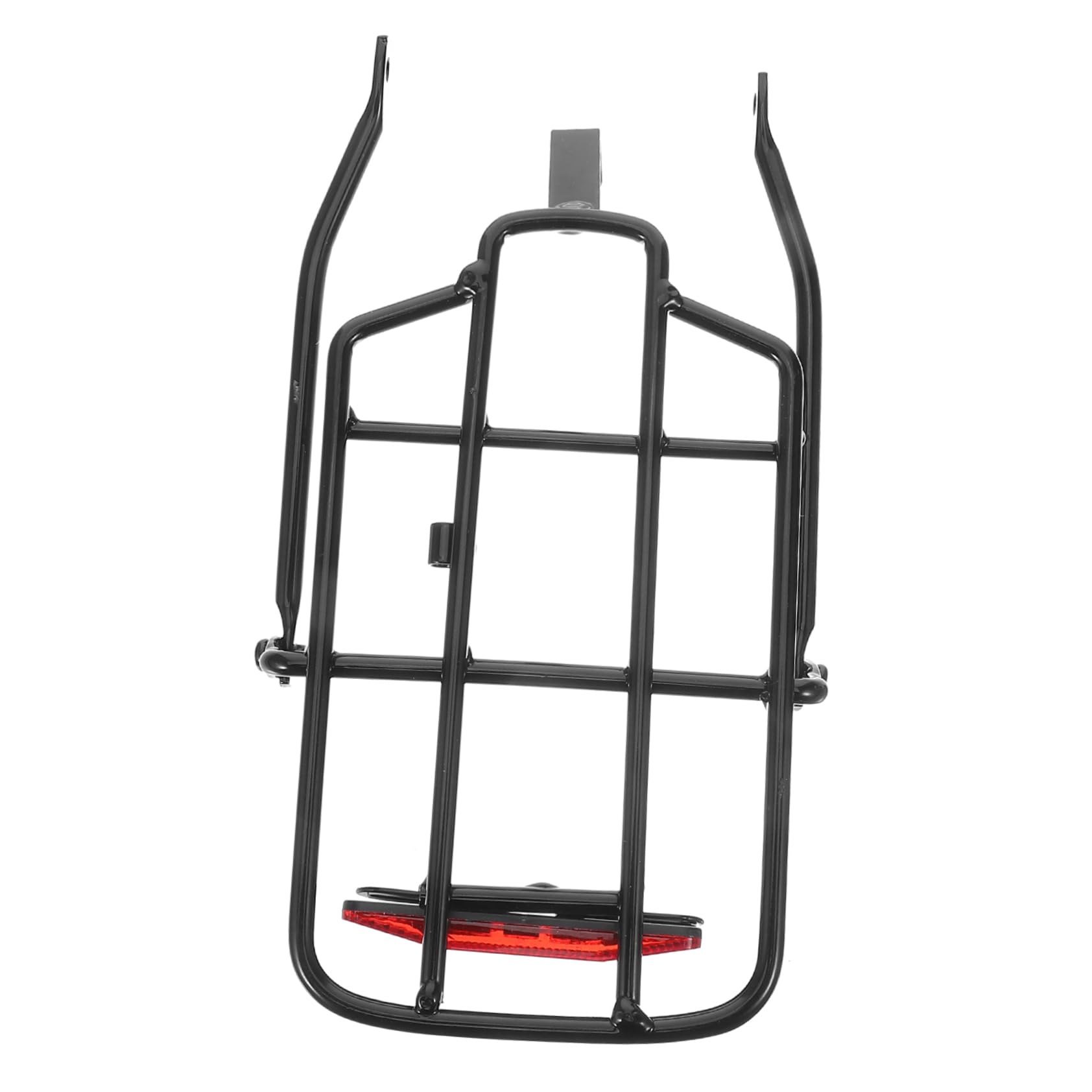 GOOHOCHY Stable Metal Backseat Rack for Electric Folding Bikes Durable Bicycle Rear Seat Frame with Smooth Surface for Comfortable Riding Experience