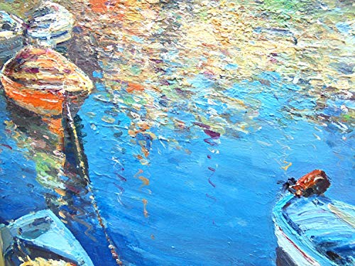 Amazon.co.jp: イタリア風景 絵画 油絵 カンザネッラ（イタリア） 作